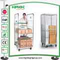 Warehouse Roll Storarge Cage Container Trolley Cart